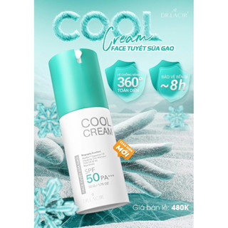Kem Cool cream 7 màng lọc Drlacir Chính Hãng, kem face lạnh drlacir, kem sữa gạo