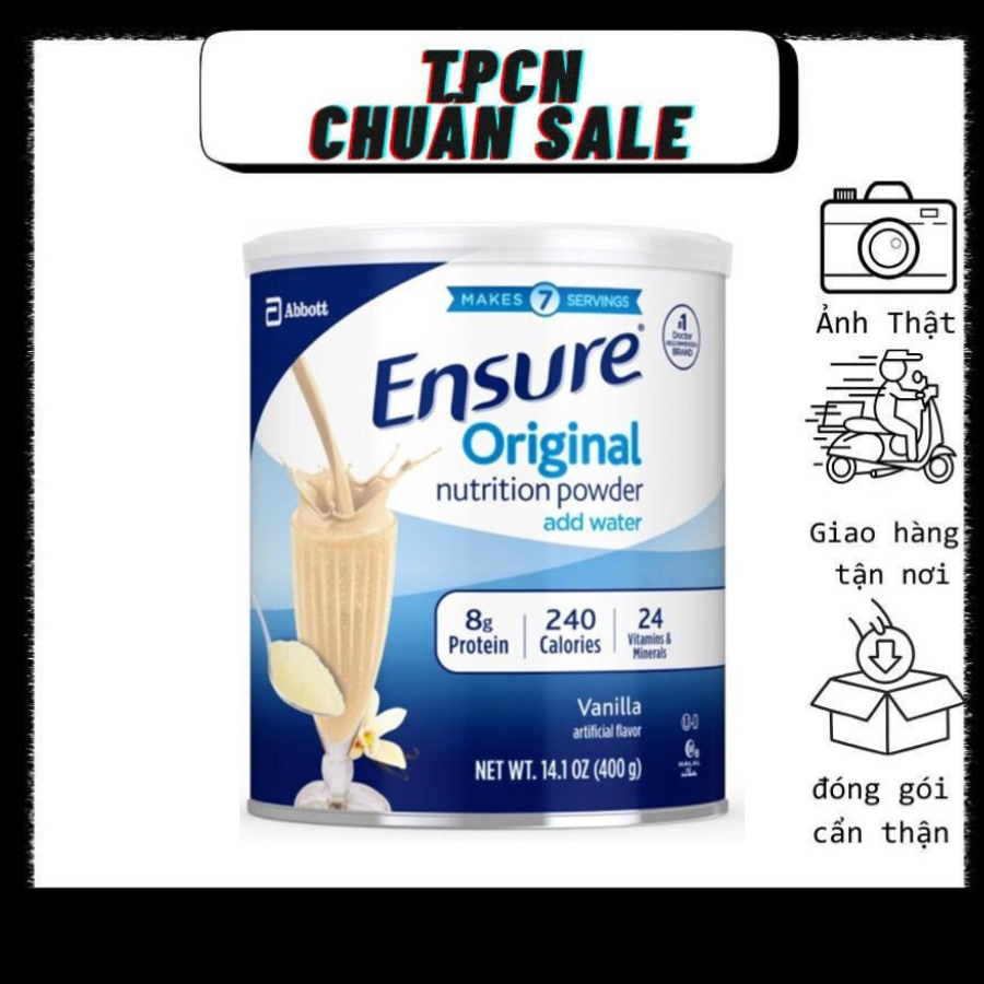 Sữa bột Ensure Original Nutrition Powder – Dinh dưỡng cân đối mỗi ngày