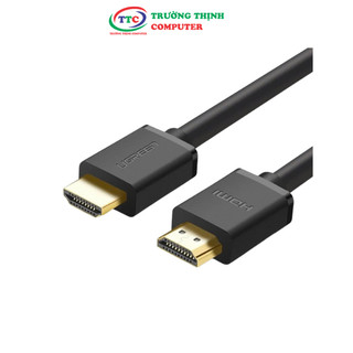 Cáp HDMI 10M Ugreen 10110 HDMI 1.4 Hổ trợ 3D+IC khuếch đại,thuần đồng. BH 18 THÁNG 1 ĐỔI 1