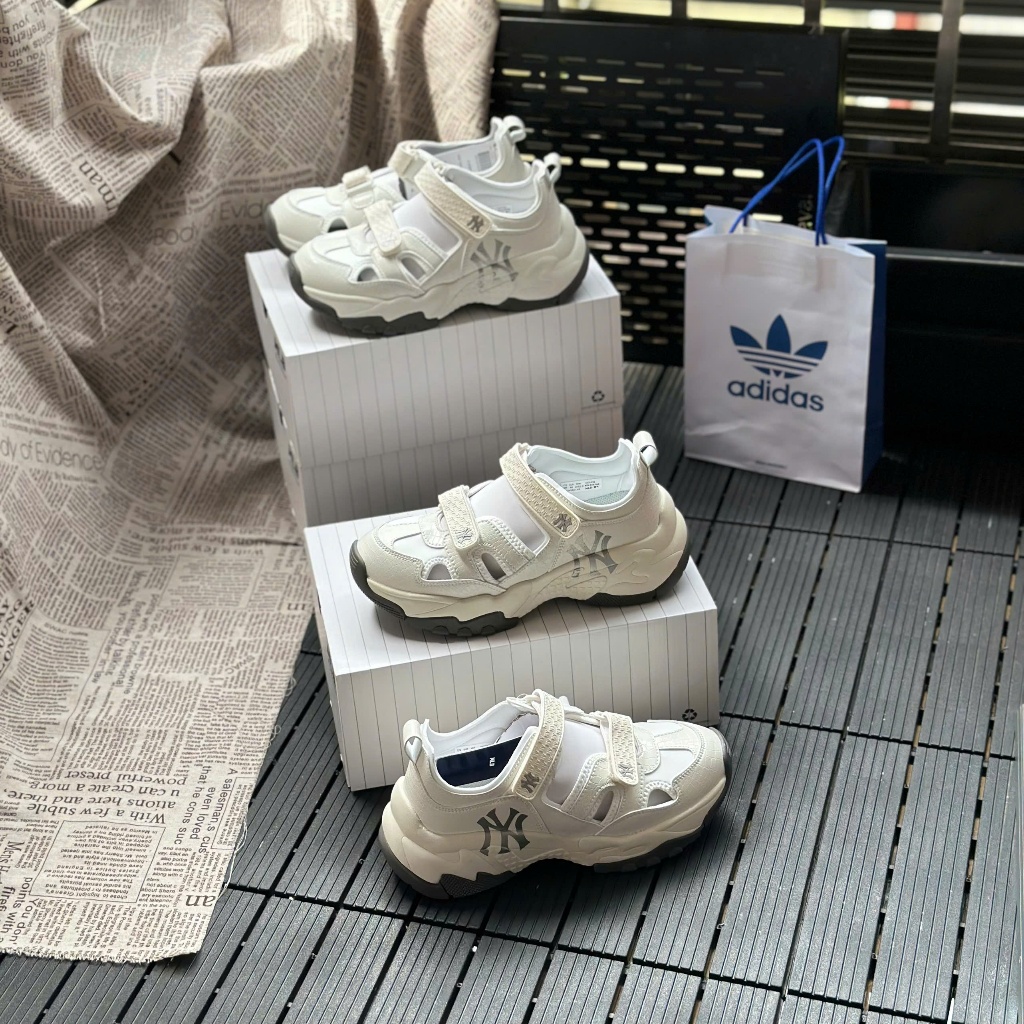 Giày Thể Thao MLB Sục Quai Sandal Nam Nữ Chunky Bigball Đủ Size 36-44