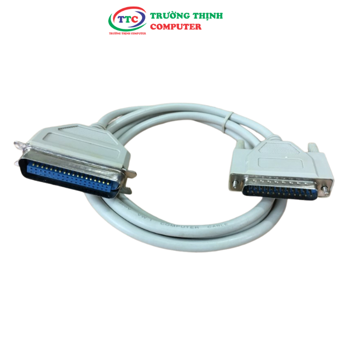 Cáp Kết Nối Máy In Cổng PARALLEL IEEE1284 DB25 to DB36 Computer Printer Cable Length 1.5M