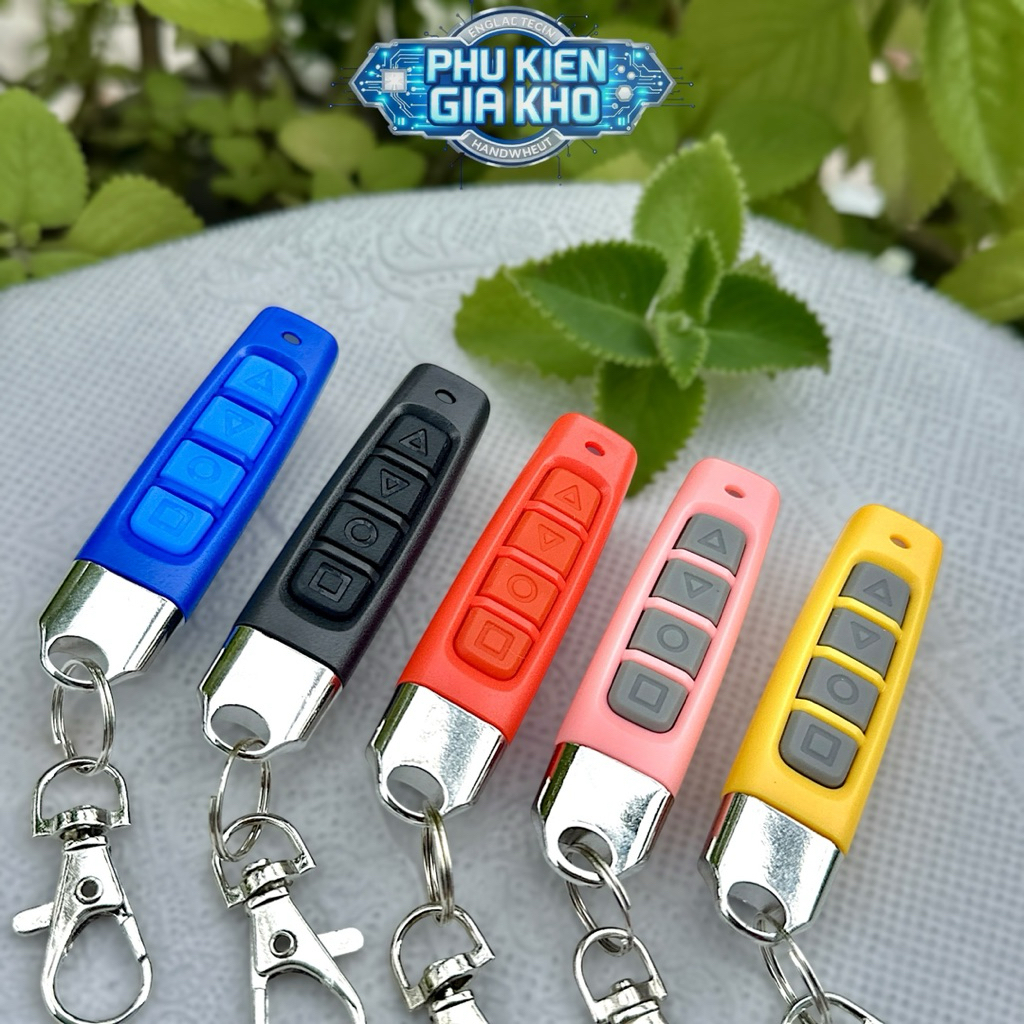 [Remote Học Lệnh 433MHz/315MHz] NT–Điều Khiển Cửa Cuốn Thông Minh Nhỏ Gọn, Dễ Dùng, Kèm Pin Sẵn