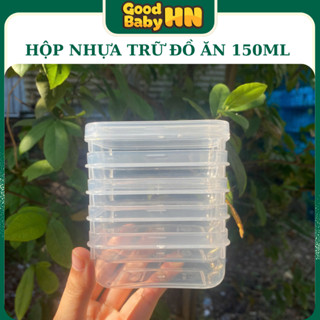 Hộp trữ đông đồ ăn dặm cho bé size nhỏ 150ml nhựa Song Long 𝐂𝟖𝟒