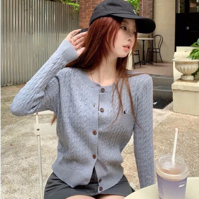 Áo Cadigan Dáng Dài, Áo Khoác Len From Ôm Bigsz Phong Cách Cá Tính Phối Thêu Ngựa Ngực Dễ Phối Đồ Hàng Qccc Shopquacam | BigBuy360 - bigbuy360.vn