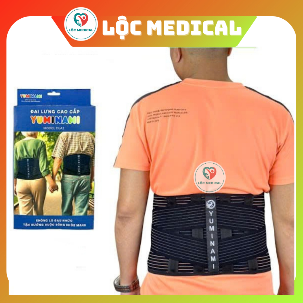ĐAI LƯNG YUMINAMI CAO CẤP HỖ TRỢ CỘT SỐNG,THOÁT VỊ ĐĨA ĐỆM ,GAI CỘT SỐNG L4, L5