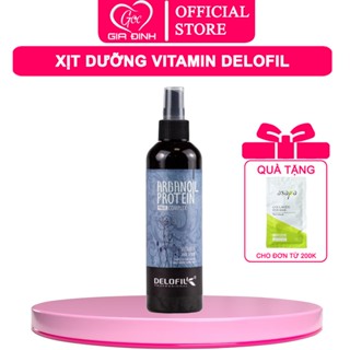  Xịt dưỡng phục hồi tóc hư tổn DELOFIL 260ML xịt dưỡng keratin chuyên sâu+ Quà tặng 