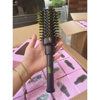  Lược Tròn Wet Brush Pop & Go Travel – Cán Rút Gọn Nút Nhấn Chải Êm Tạo Kiểu Tóc Phồng Chuẩn Salon 