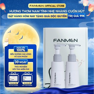 Combo 2 Sữa Rửa Mặt Nam Fanmen Tinh Chất Muối Biển Tự Nhiên Kiểm Soát Dầu Tạo Bọt Mịn Màng Ngăn Ngừa Mụn Bổ Sung AHA BHA