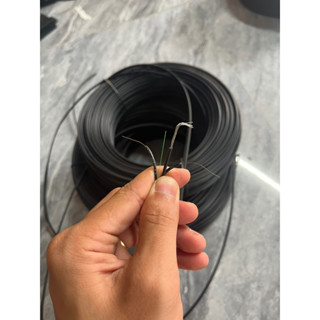 Cuộn dây cáp Quang 3 sợi làm dàn cây leo, cột cành, số mét có sẵn