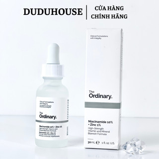  Serum Giảm Mụn The Ordinary Niacinamide 10% + Zinc 1% Mờ Thâm Sáng Da 30ml Duduhouse 
