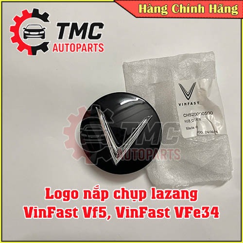 Logo lazzang, nắp chụp lazang xe VinFast Vf5, VinFast VFe34 Chính hãng