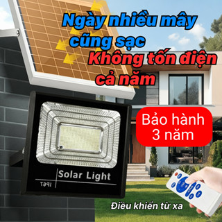 Đèn Năng Lượng Mặt Trời Cấu Hình Cao, Đèn Chiếu Sáng Sân Vườn Chống Nước, Kháng nước & Chống sét, Bảo Hành 1 Năm