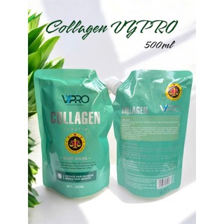    Hàng công ty   Dầu xả tóc VYPRO 500ml ,keratin colagen phục hồi tóc khô xơ hương chane thơm lâu 