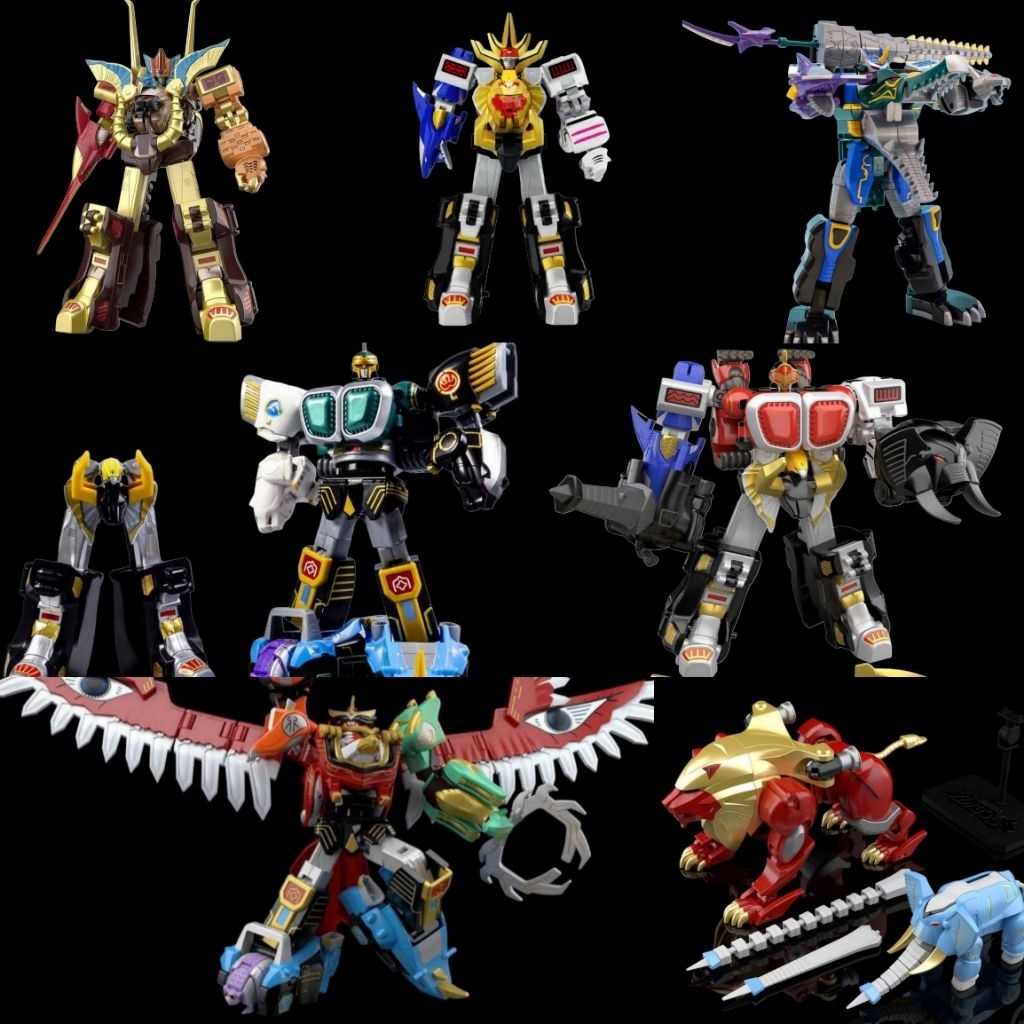 SMP Gaoranger đẩy đủ | mô hình Nhật chính hãng