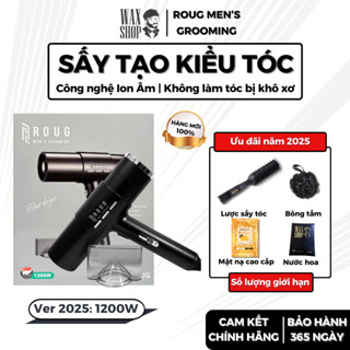  Máy sấy tóc Roug Men's Grooming 1200w công nghệ ion âm cao cấp chính hãng - Waxshop - C1 