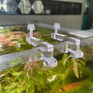 Giá đỡ nắp bể cá, miếng kẹp kính mica đỡ nắp bể, Kẹp Mica Giữ Lưới, chân mica đậy Hồ