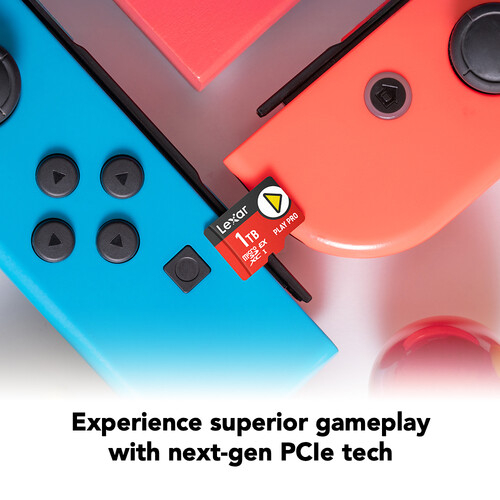 Thẻ nhớ Lexar Play Pro chuẩn microSDXC Express 512GB/1TB, Tốc độ đọc 900Mb/s, Bảo hành 5 năm | BigBuy360 - bigbuy360.vn