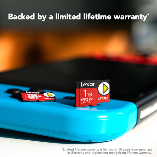 Thẻ nhớ Lexar Play Pro chuẩn microSDXC Express 512GB/1TB, Tốc độ đọc 900Mb/s, Bảo hành 5 năm | BigBuy360 - bigbuy360.vn