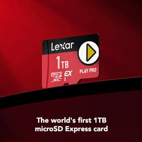 Thẻ nhớ Lexar Play Pro chuẩn microSDXC Express 512GB/1TB, Tốc độ đọc 900Mb/s, Bảo hành 5 năm | BigBuy360 - bigbuy360.vn