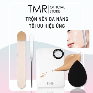 Khay Tán Kem Nền TMR SP304 Khay Trộn Kem Nền Bằng Thép Không Gỉ, Bẳng Trộn Cho Lớp Nền Mỏng Mịn