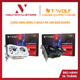 Card màn hình T-WOLF RX 580 8GB GDDR5 - Hàng Chính Hãng