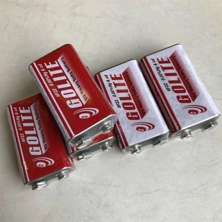 5 viên Pin 9V goltoe, Pin vuông 9V Golite