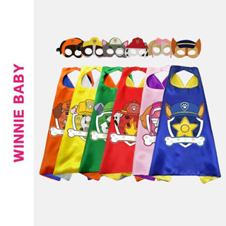 [TẶNG MẶT NẠ] Bộ Áo Choàng Siêu Nhân - Biệt Đội Chó Cứu Hộ PAW PATROL Hóa Trang Halloween, Đồ Chơi Trung Thu Cho Bé