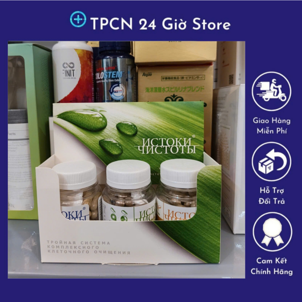 Bộ 3 thải độc cơ thể Siberian