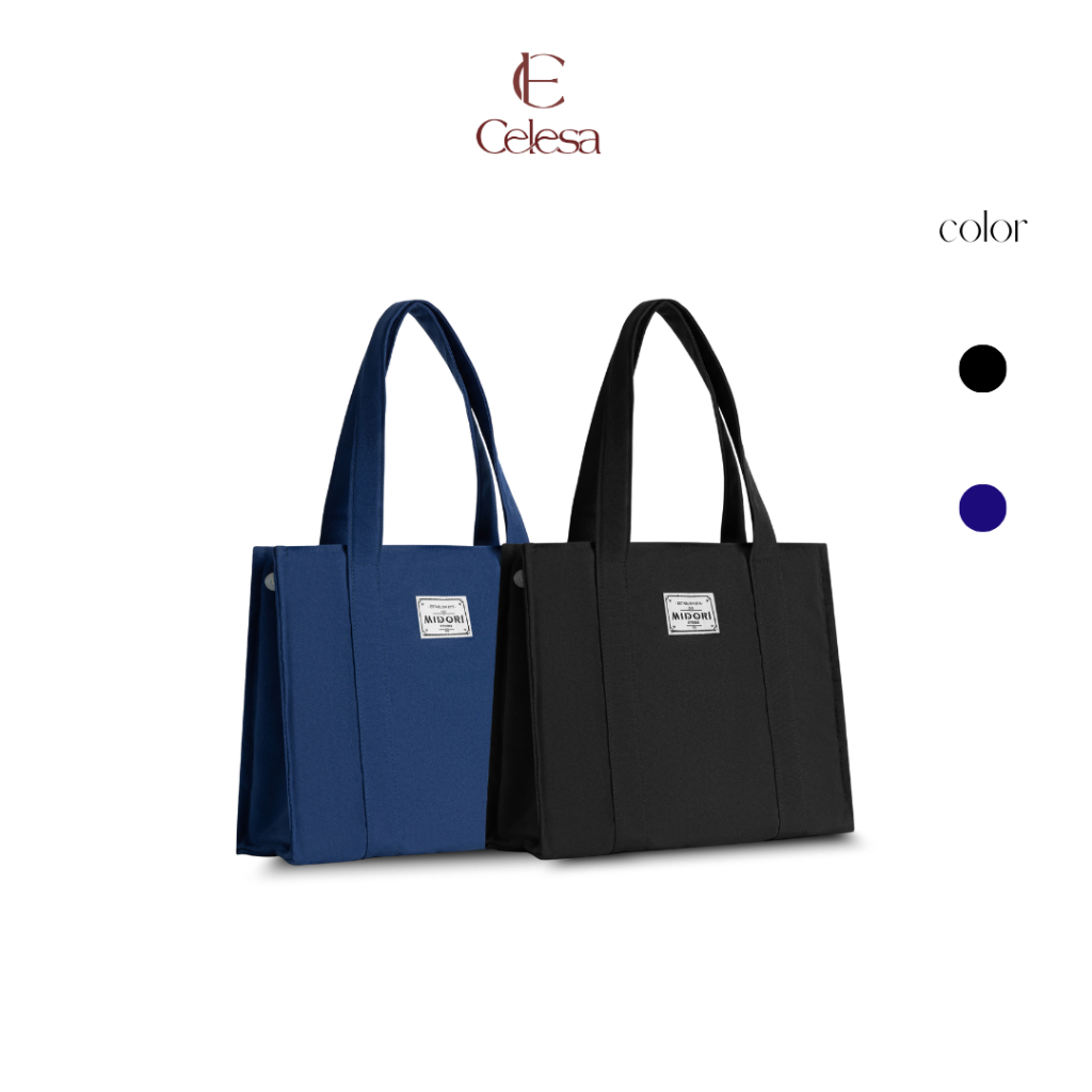 Túi Tote Mang Vai Nam Nữ Đi Học Làm GLOBAL TOTE Canvas Đựng Laptop Chống Sốc | CELESA
