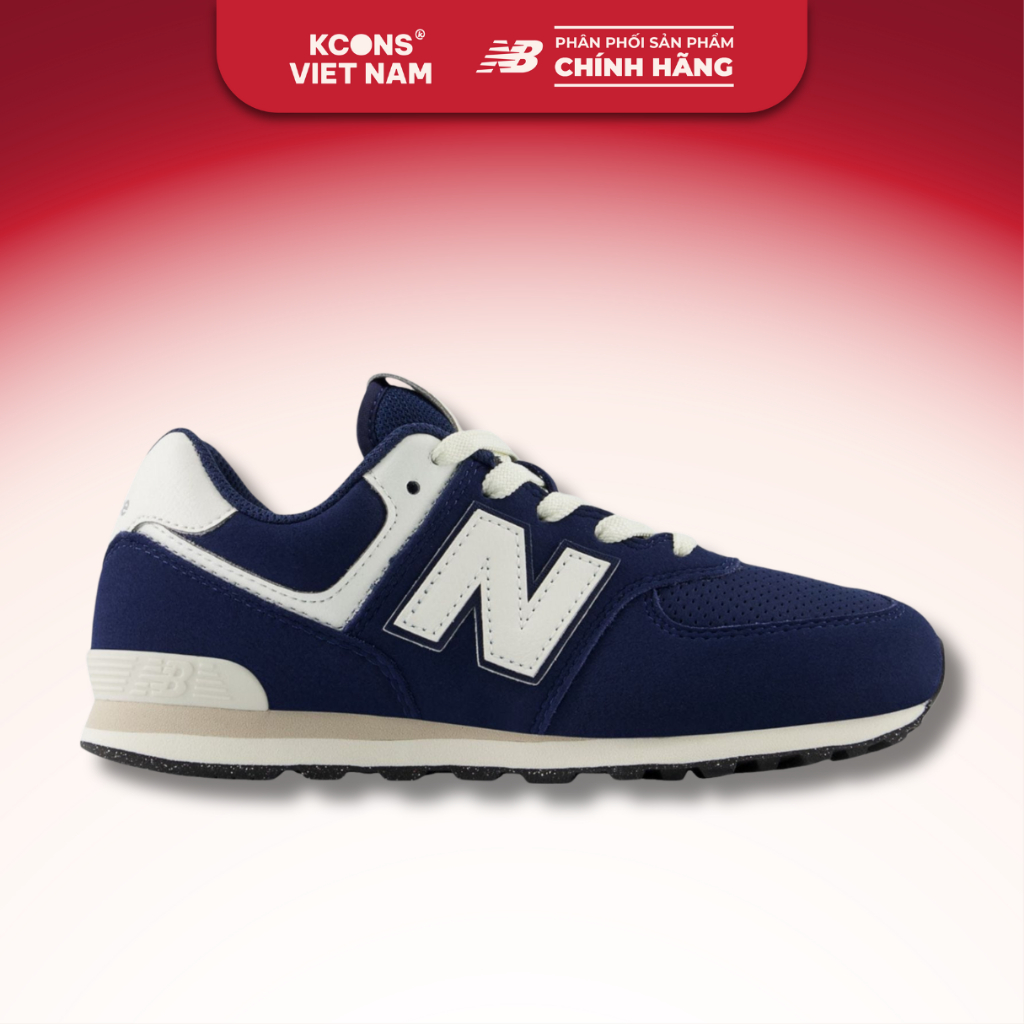 Giày New Balance 574 Navy Blue GC574BCE Chất Liệu Cao Cấp Đế êm Ái Phối Đồ Dễ Dàng Cho Nam Nữ