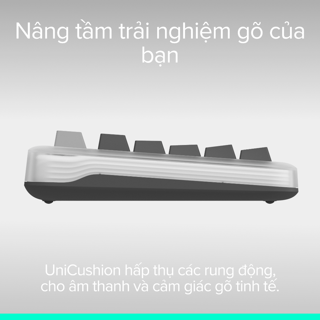Bàn phím cơ không dây Logitech Alto Keys K98M - Đệm hấp thụ rung động, đèn nền, Bluetooth, Sạc USB-C | BigBuy360 - bigbuy360.vn