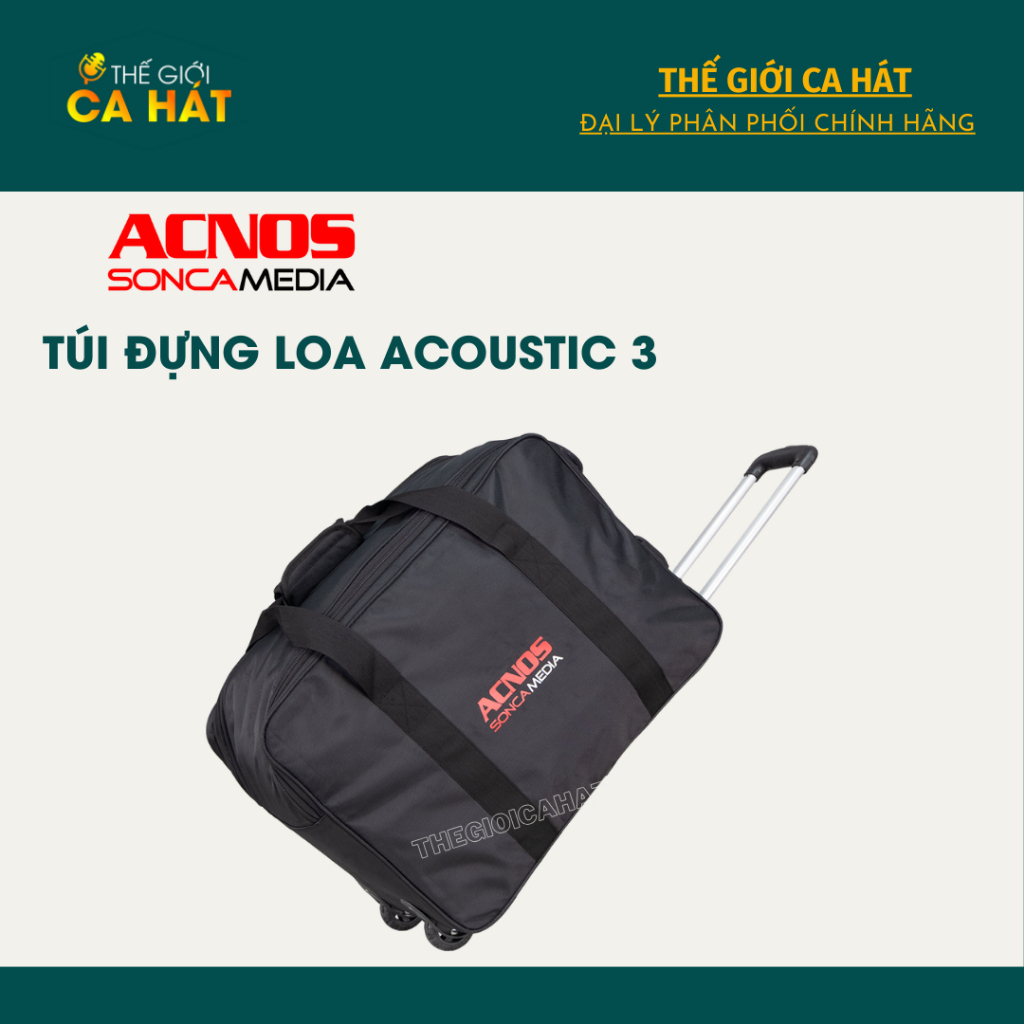 Túi đựng loa xách tay ACNOS ACOUSTIC 3