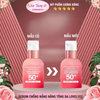  Tinh chất chống nắng LovelyCC Cellepy Pink Tone Up Sun Serum EX 30G 
