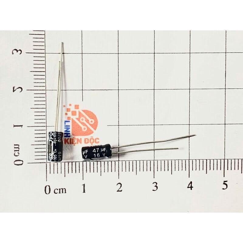 [Combo 20 chiếc] Tụ hóa 16V 47UF