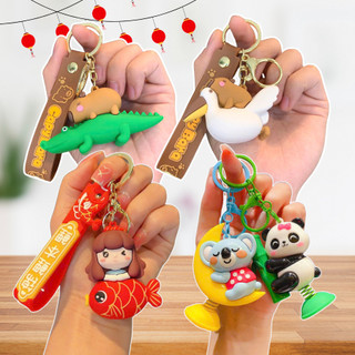  Móc khóa  Các loại   Baby Three Hello Kitty  móc khóa ốc sên đồ chơi giảm stress ngộ nghĩnh Happy Hug 