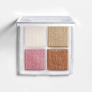 Phấn bắt sáng Highlight D 4 Ô Backstage Glow Face Palette màu 001