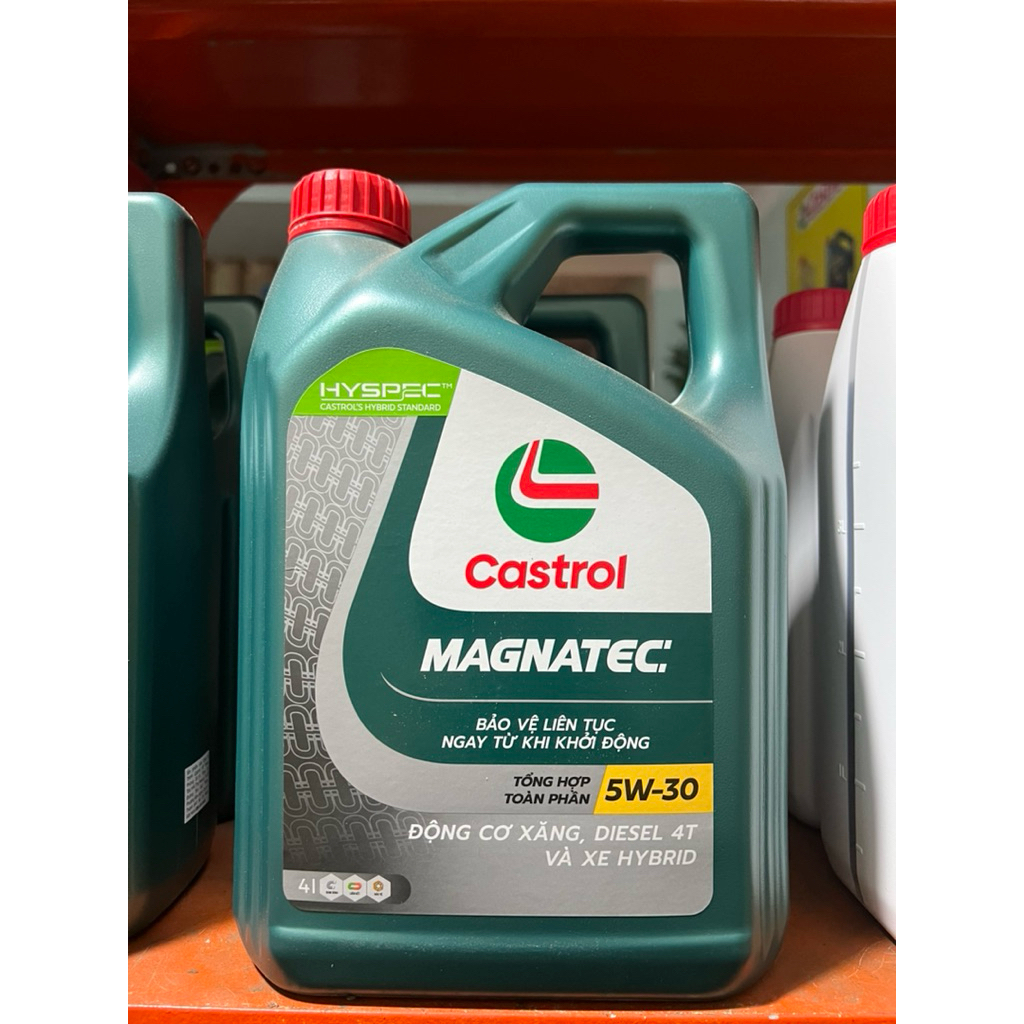 Nhớt castrol 5w30 chính hãng mới 100% date 2025