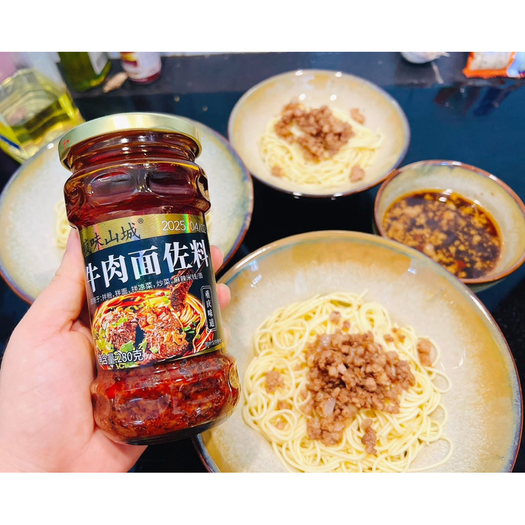 Sốt Gia Vị Bò Trộn Mì/Cơm Siêu Ngon Lọ 280g