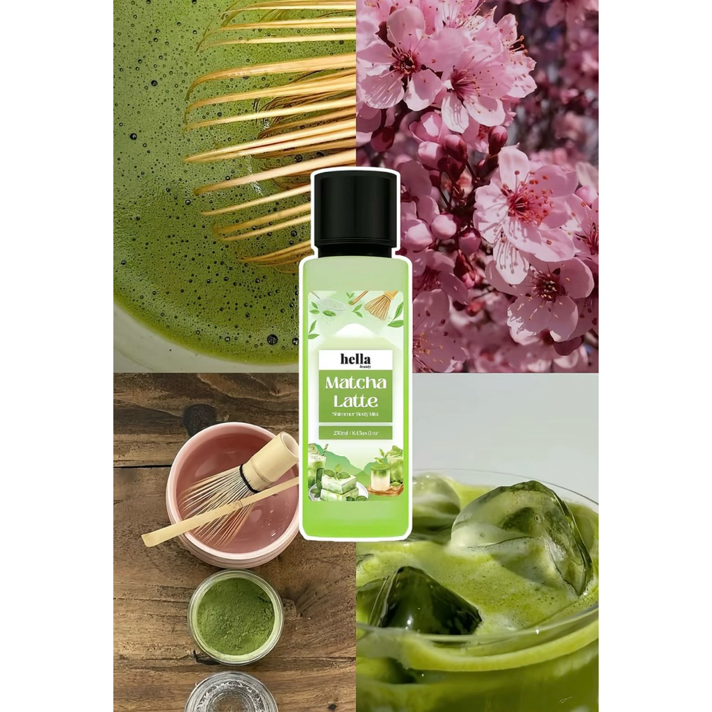 [Chiết 10ml] Xịt thơm Bodymist Matcha Latte - Hella Beauty (Có cảm nhận thật của shop ở phần Mô Tả)