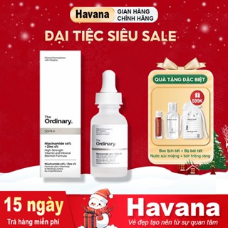  Tinh Chất The Ordinary Niacinamide 10% + Zinc 1% giảm mụn mờ thâm thu nhỏ lỗ chân lông hiệu quả 