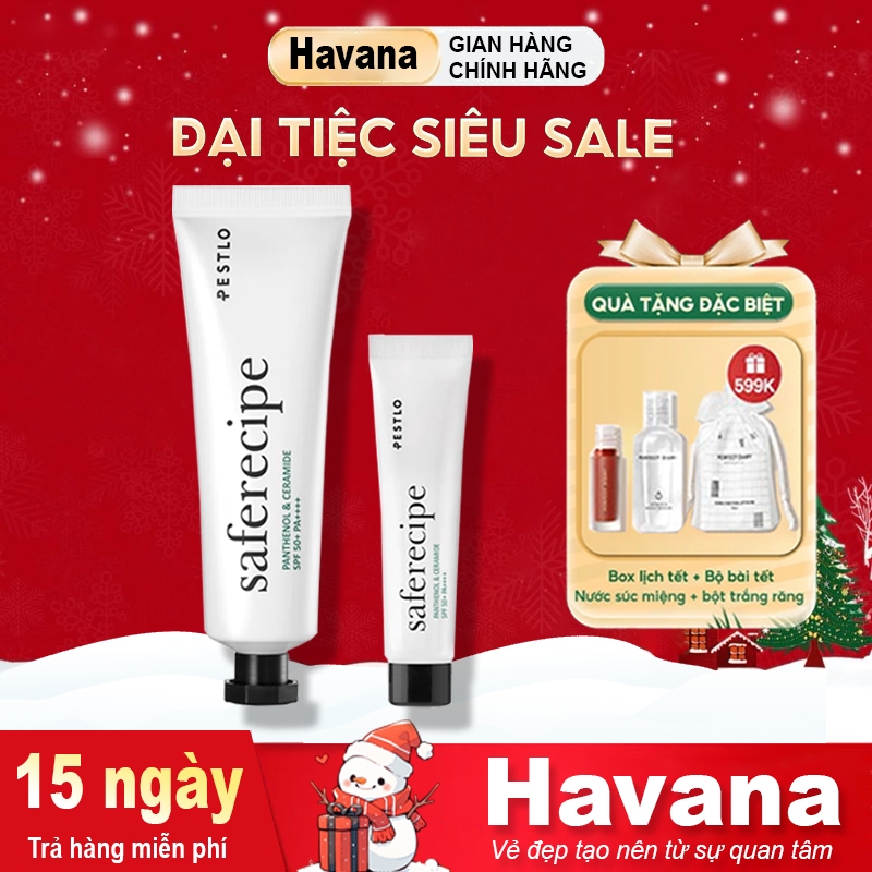 Kem chống nắng PESTLO Safe Recipe Sun Essence SPF50 PA++++ 50ml
