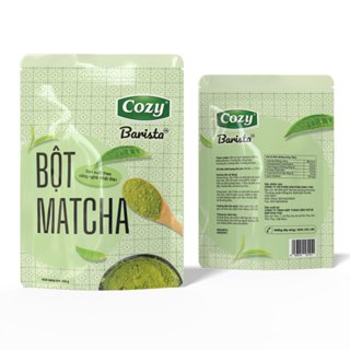  Bột Matcha Cozy Barista 200gr Bột Trà Xanh Cozy 