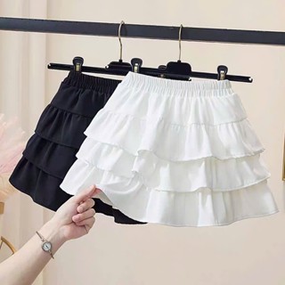 Chân váy bèo có quần bên trong cho bé gái đi chơi , đi học July kid . Vải tơ đũi mềm mát. Size bé 2-10 tuổi(13-40kg)