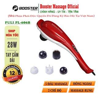 Máy Massage Cầm Tay Cá Heo Puli PL-606B - Công Suất 28W, Thiết kế nhỏ gọn