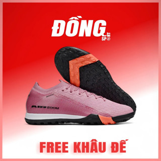 Giày Bóng Đá VA BÔ 16 ê lít TF, ĐỒNG SPORT, FREE KHÂU ĐẾ, Lưỡi gà liền, Có đệm khí, Nhiều màu sắc