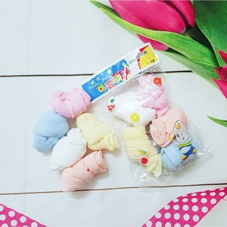 Set 5 đôi Tất kẹo sơ sinh AKO cho bé trai gái (tất da chân trẻ sơ sinh)
