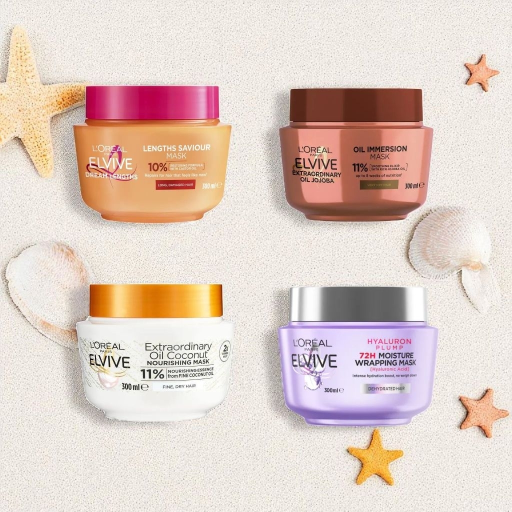 ủ tóc loreal coconut/ elvive/dream light