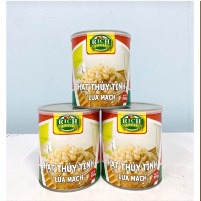 Hạt thủy tinh lúa mạch- hạt nổ củ năng 850gr RICH