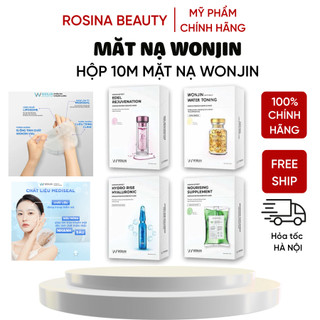  Hộp 10 Miếng Mặt Nạ Wonjin Effect Supplement Concentrated Essence Mask Dưỡng Da Chuyên Sâu 