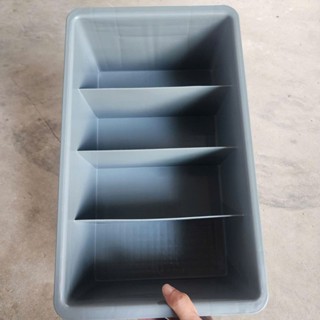 Khay nhựa công nghiệp Đựng Đồ Nặng, Ốc Vít, Cơ Khí,Lọc Cá kt 45x27 cao 16cm.    B5 CHIA NGĂN...